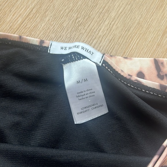 NWOT We Wore What Bikini Bottom - Cheetah - Picture 3 of 3